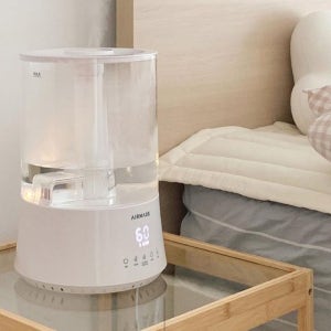 에어메이드 가열식 가습기 대용량 복합식 UV 살균 무드등 리모컨 4.5L