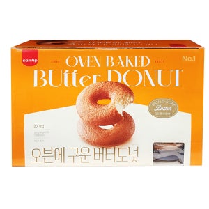 삼립 오븐에 구운 버터 도넛 800g(40g x 20개)