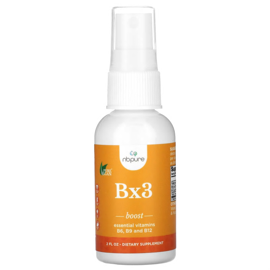NB Bx3 <b>부스트</b> (<b>비타민B6</b>, 비타민B9 ,비타민B12) 59ml