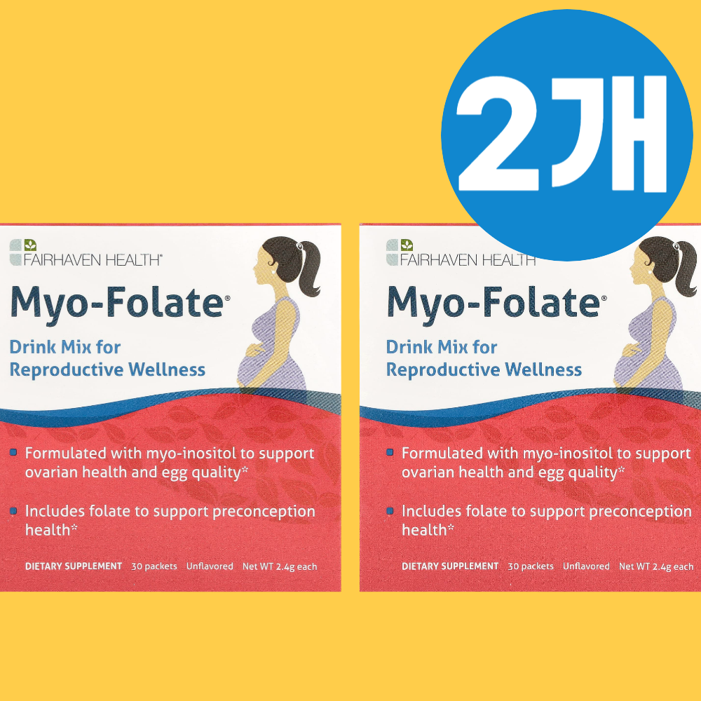 페어헤븐 미오이노시톨 <b>미오폴레이트</b> 30포 2개