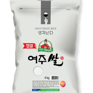 햅쌀 25년산 대왕님표 여주쌀 진상 4kg, 1개