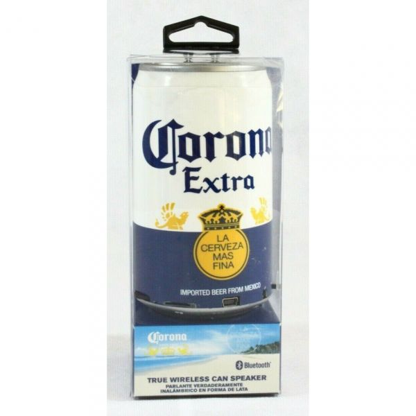 [관부가세포함] Corona Extra 캔 모양 <b>트루</b> 무선 블루투스 스피커 소매 상자에 새 제품 73026-