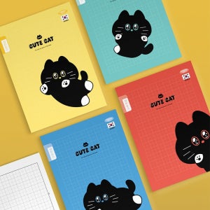 [10권세트] 초등학생 10칸 쓰기 공책 저학년 국어 한글 글씨 교정 연습장 학교 준비물