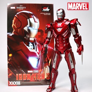 ZD TOYS ZD 토이즈 마블 아이언맨 마크33 MK33 실버센추리온 액션 피규어