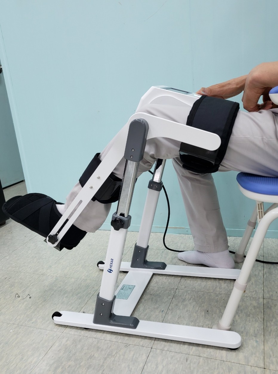 대구 경북 경남 부산 앉아서 하는 cpm 대여 , 최신식 cpm 대여 무릎꺽기 인공관절 재활 기기