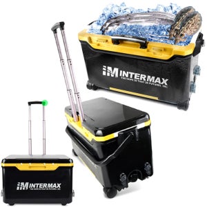 캐리어 아이스박스 보냉 50시간 낚시 쿨러 36L 높이조절