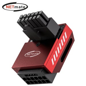 강원전자 NM-DPI18938 600W 12V-2x6 변환 어댑터 (알루미늄 블랙/RVS 90도) [EZDIY-FAB]