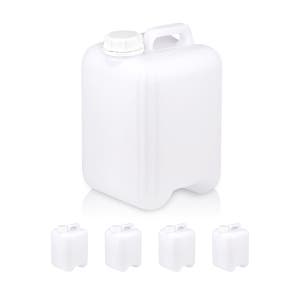 제리캔 10L D형 ur 말통 화공약품 소스 약수 간장 세정제 캠핑물통 8개(묶음상품)