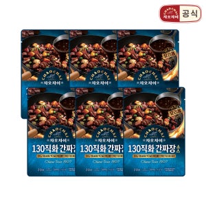 차오차이 130직화간짜장소스 165g 6개