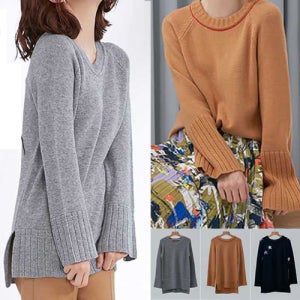 [당일배송] 제뉴 오버핏 롱니트