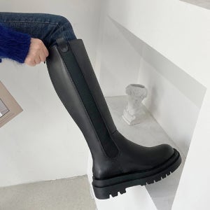 5cm 프리미엄 롱첼시 부츠