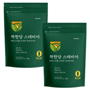 닥터오케이 착한당 스테비아 에리스리톨 설탕대체 제로슈가 400g, 2개