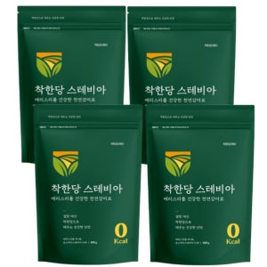 닥터오케이 착한당 스테비아 에리스리톨 설탕대체 제로슈가 400g, 4개