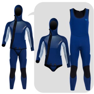 듀라맥스 서핑슈트 5MM 남여공용 웻슈트 전문가 스킨스쿠버 보온 잠수복 나시원피스형