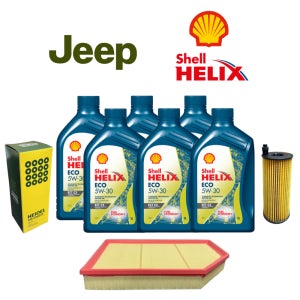 지프 그랜드 체로키 3.6 엔진오일 교환세트 6리터 (11-21년식) WK2