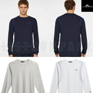 제이린드버그 골프웨어 남성 엘리온 긴팔 라운드 티셔츠