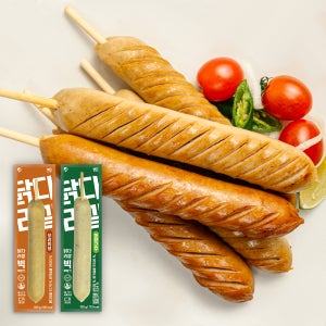 뺀닭 닭다리살 빅 후랑크 소세지 2종 혼합 30팩