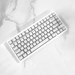 젤리 화이트 키캡 실리콘 체리 Cherry 말랑말랑 커스텀 반투명 기계식키보드 키캡