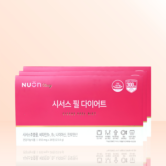<b>뉴온</b> 시서스 필 다이어트 (850mg x 28캡슐) 28정, 3개