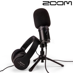 줌 ZOOM ZUM-2 PMP 헤드폰 삼각대 USB마이크 패키지세트 팟캐스트 유튜브 방송용