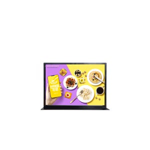 LMT-A3BK A3 삽입식 모던슬림 테이블형 LED 라이트패널 입간판 메뉴판 전시장 홍보 배너