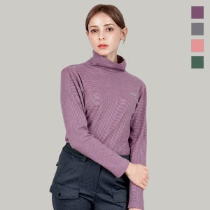 KXG 여성 파크골프웨어 라운딩티셔츠 이너 골프티 목폴라 K9WWSH1980