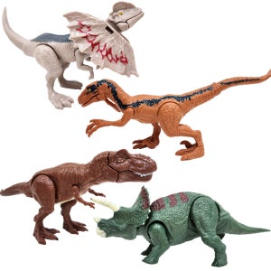 신나는 공룡탐험 움직이는 관절 공룡피규어 4종 세트