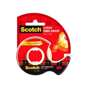 3M 스카치 다용도 테이프 523D 12x30M 12개 디스펜서