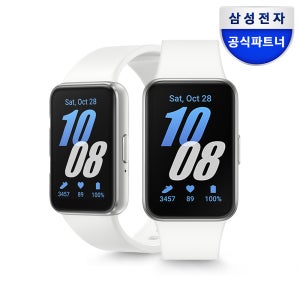 삼성 갤럭시 핏3 SM-R390N 스마트 밴드 워치 실버, 40mm, 블루투스