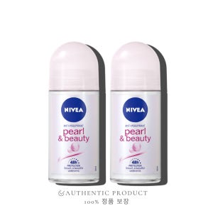 니베아 데오드란트 롤온 펄 앤 뷰티 50ml x 2개