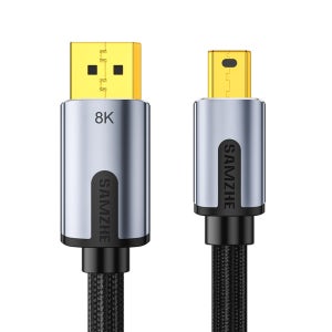 삼지 8K Mini DP to DP V1.4 케이블 MNP-10 1M