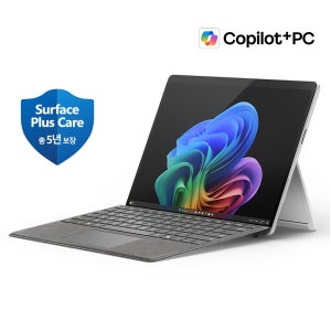 마이크로소프트 서피스 프로 11 코파일럿+ PC ZID-00015 OLED Elite/32GB/1TB 플래티넘 키보드패키지 노트북 11번째 에디션
