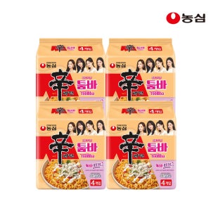 농심 신라면툼바 137g, 16개