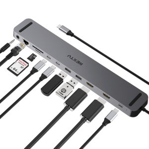 C타입 11in1 멀티허브 도킹스테이션 도카우 1371DS-8K