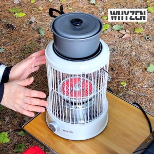 와이젠 전기히터 하이라이트 히터 사무실난로 가정용히터 캠핑 차박