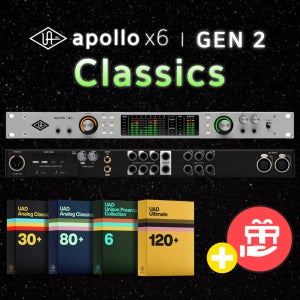 아폴로 랙 X6 2세대 Apollo X6 Rack Gen2 클래식 Classics 오디오 인터페이스 오인페