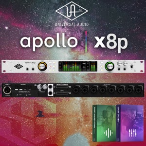 아폴로 X8p랙 2세대 썬더볼트 Apollo X8p Rack Gen2 UAD 오디오 인터페이스 오인페