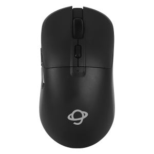 지클릭커 슈퍼히어로 OP100 르캄프 초경량 4K 게이밍 마우스 블랙