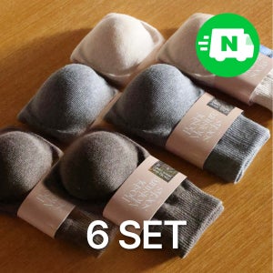 [6 SET] 보스비 베이직 보습양말 6켤레 기획세트 N배송