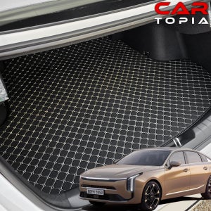 카토피아 더뉴 K8 페이스리프트 트렁크매트 하이브리드 가죽 퀼팅 트렁크 용품