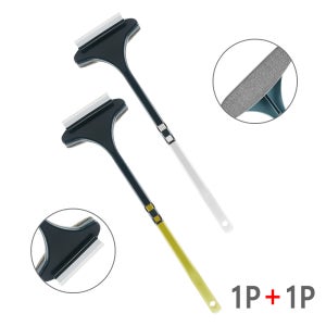 [1+1](멀티 청소솔 A타입 소형1P+1P=2P) 투인원 스퀴지 방충망 유리창 먼지 창문 브러쉬 청소 청소기