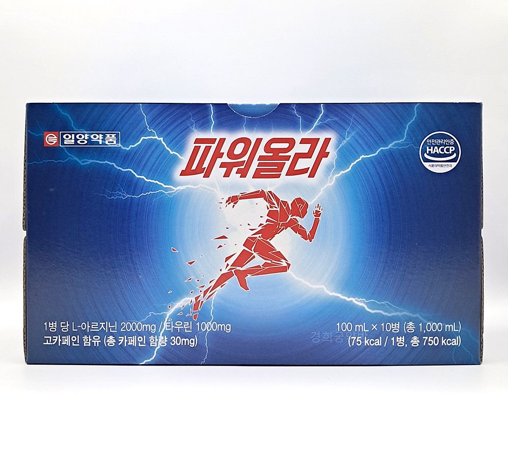 일양약품 파워<b>올라</b> 1박스 (총 10병) 아르기닌 <b>타우린</b> 최신