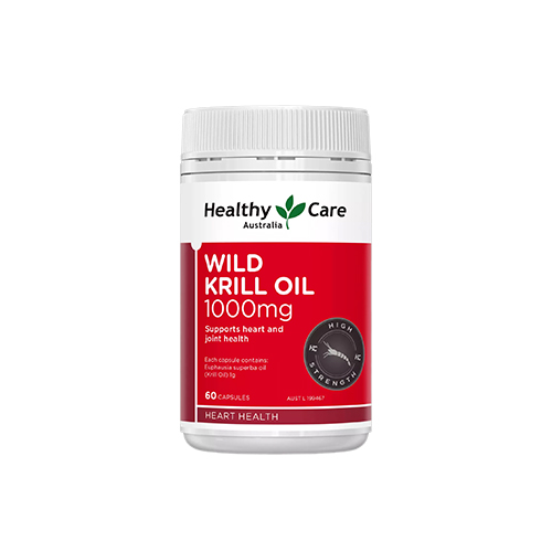 <b>헬씨케어 크릴 오일</b> 1000mg 60캡슐 Krill Oil