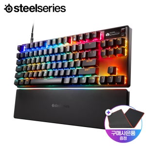 스틸시리즈 Apex Pro TKL Gen3 자석축 기계식 키보드 영문각인 / 장패드 행사