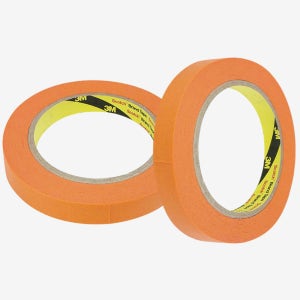 주황색 종이테이프 15mm x 40M 컬러 마스킹테이프 도색 커버링테이프 마테