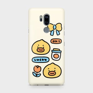 LG G7 오리 케이스 귀여운 동물 캐릭터 1번