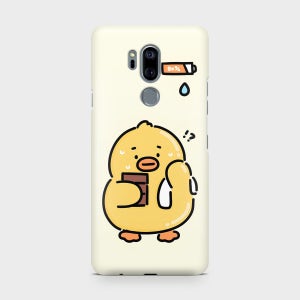 LG G7 오리 케이스 귀여운 동물 캐릭터 1번