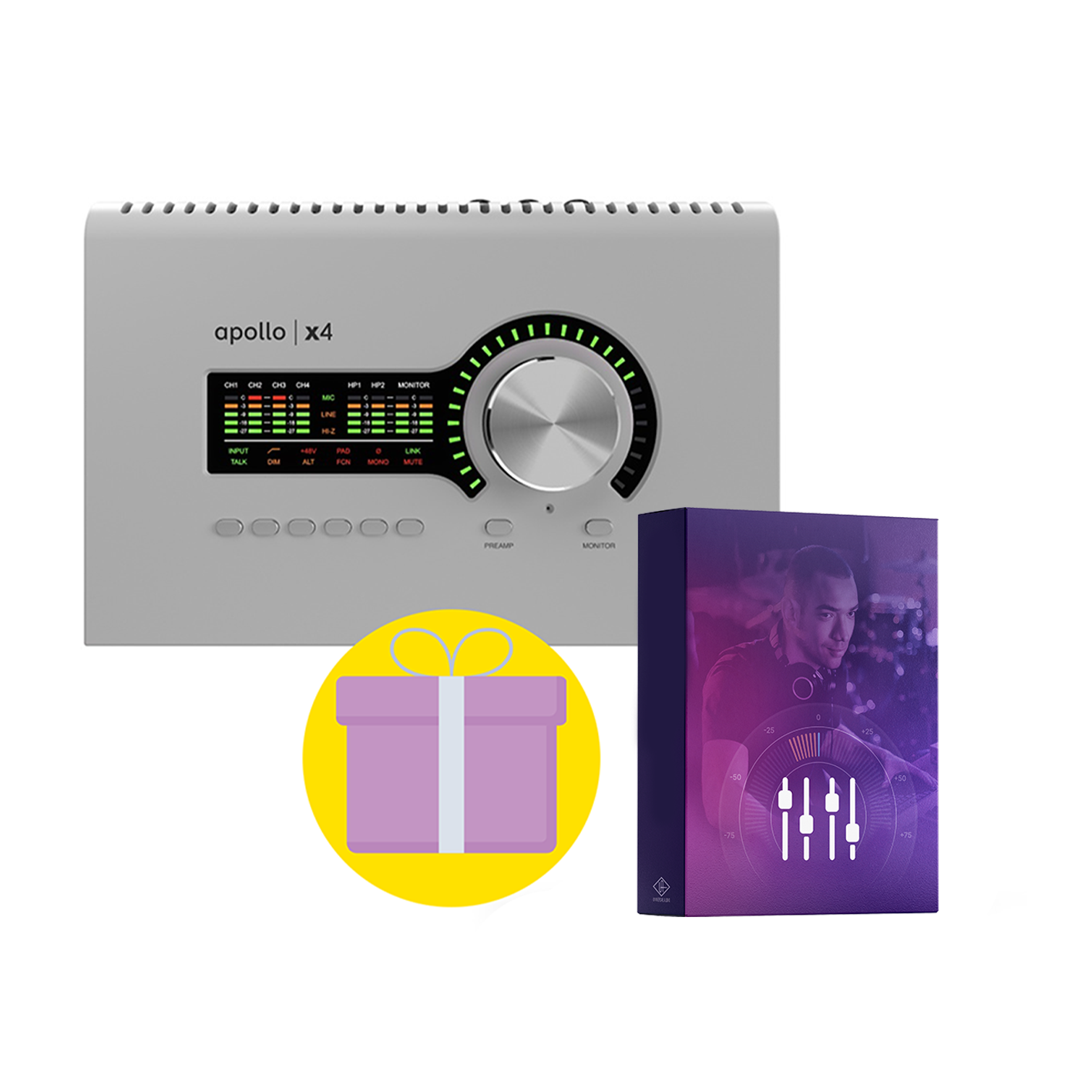 Universal Audio Apollo x4 Audio Interface (UA 아폴로 x4 오디오 인터페이스)