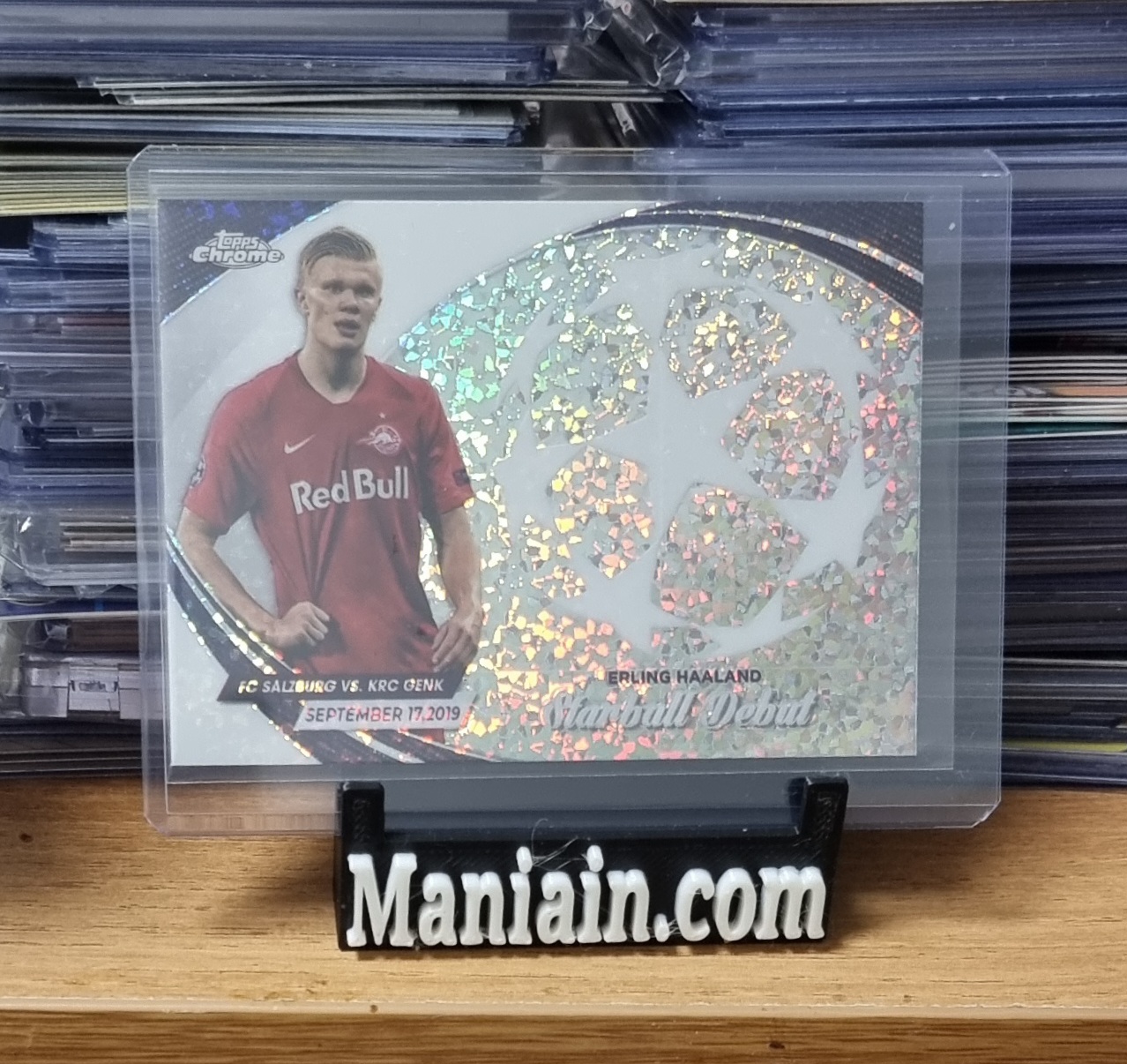 엘링 홀란 2023-24 Topps Chrome UEFA Starball Debut 홀란드 SD-3 축구카드
