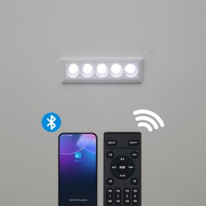 IoT 멀티매입등 사각매입등 디밍 밝기조절 5구